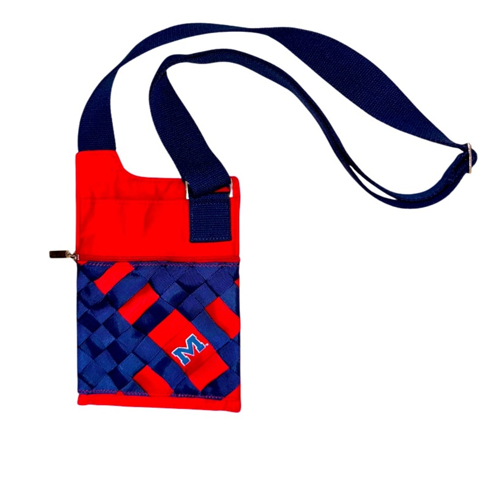 OLE MISS REBELS hipster purse bag